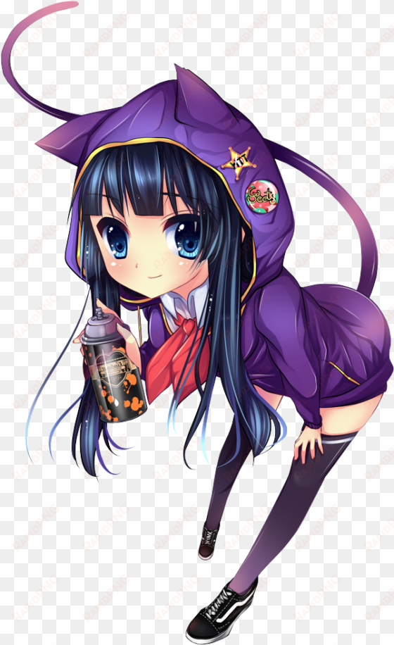 anime png girl - anime girl png no background