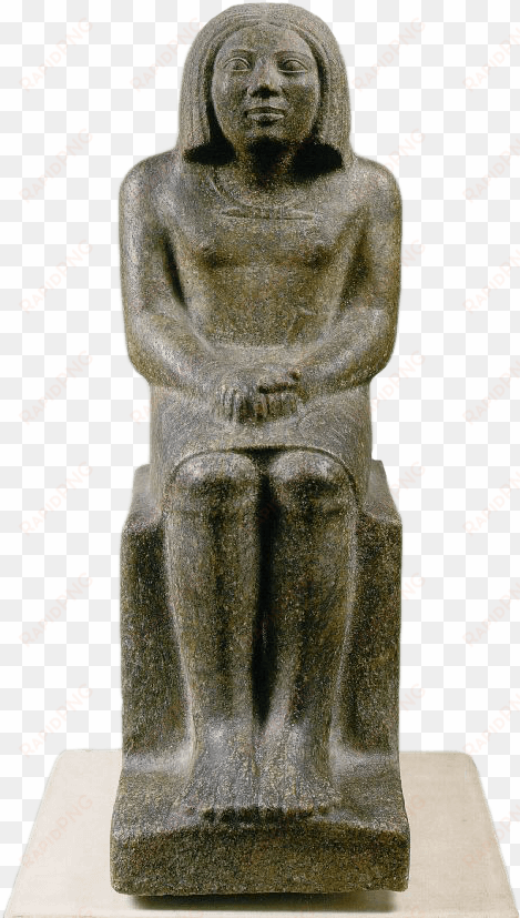 ankh seated with hands clasped - seni di mesir kuno