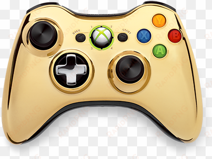 announcing the xbox 360 special edition chrome series - gold chrome xbox 360 controller