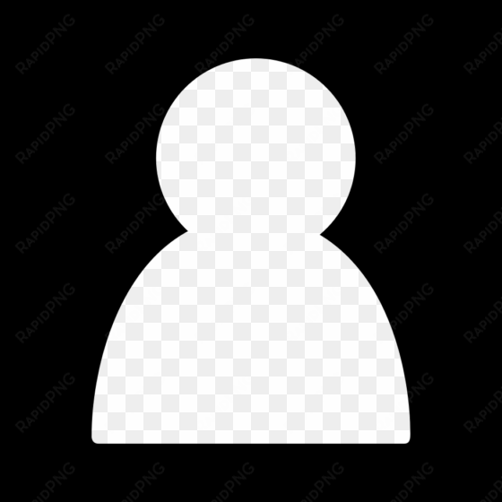 Anonymous Head Comments - User Icon White Vector transparent png image