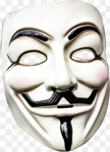 anonymous mask png image - guy fawkes mask transparent background