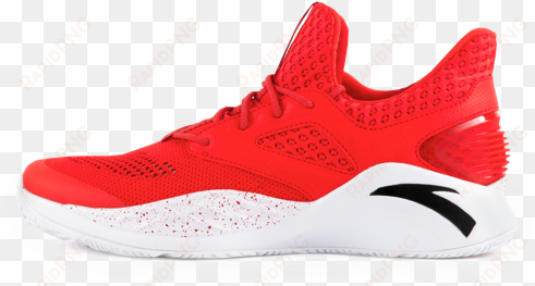 anta light red - anta light men's basketball shoe training sneaker red