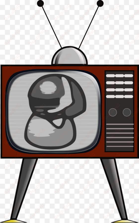 antenna clipart old tv - tv tegning png