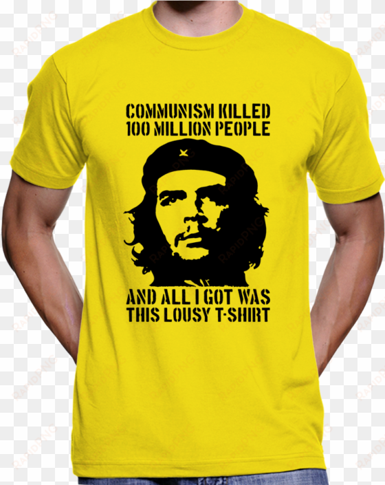 anti communist che guevara t-shirt / hoodie - free tommy robinson t shirt
