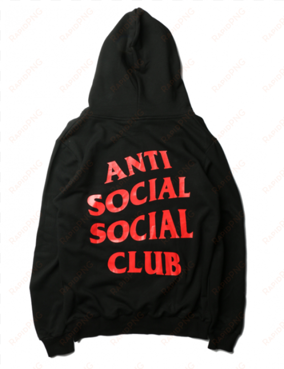 anti social social club china flag hoodie - assc undefeated paranoid hoodie