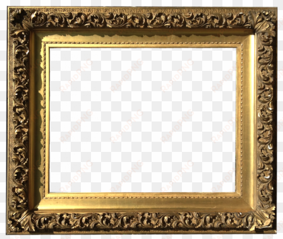 antique frame png - frame with transparent middle