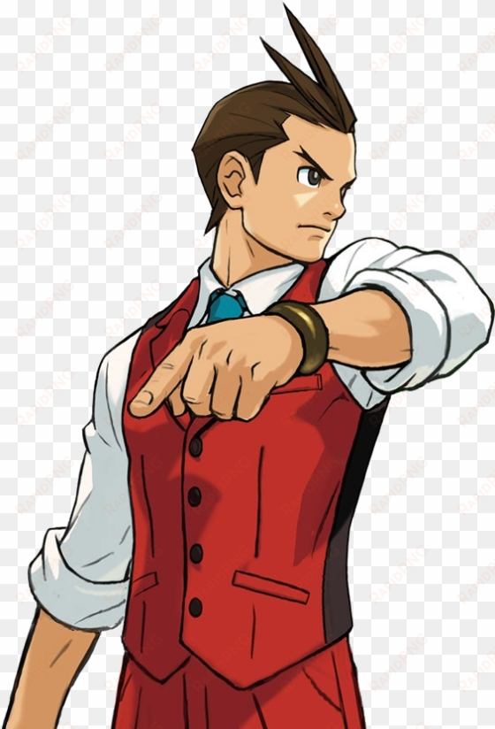 apollo justice arm back - apollo phoenix wright