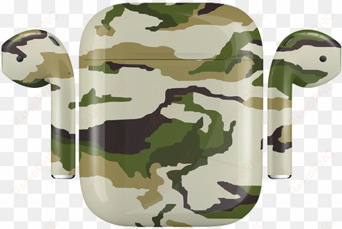 apple airpods camouflage special edition, army, gloss - army