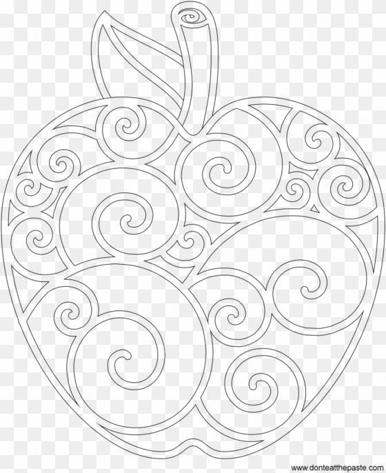 apple coloring pages the sun flower apples page - line art