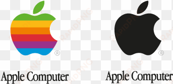 apple computer logo vector - computer brand logo vectors