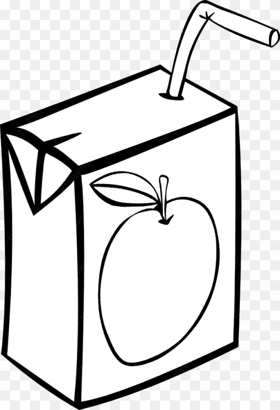 apple juice outline lineart - juice black and white