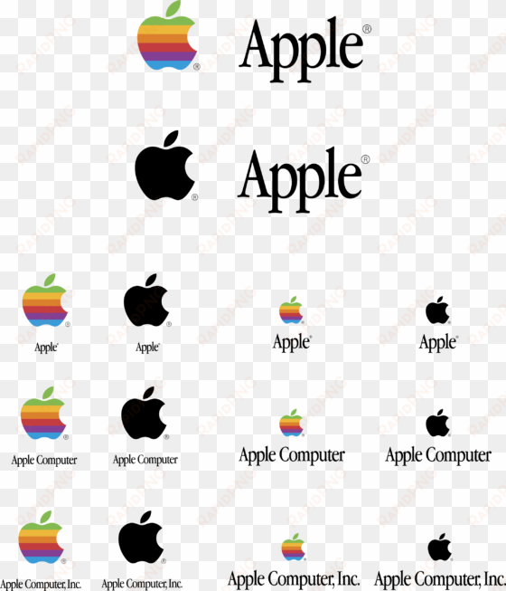 apple logo png transparent - icon apple computer logo