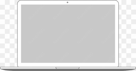 apple products minimal wireframe - laptop phone frame