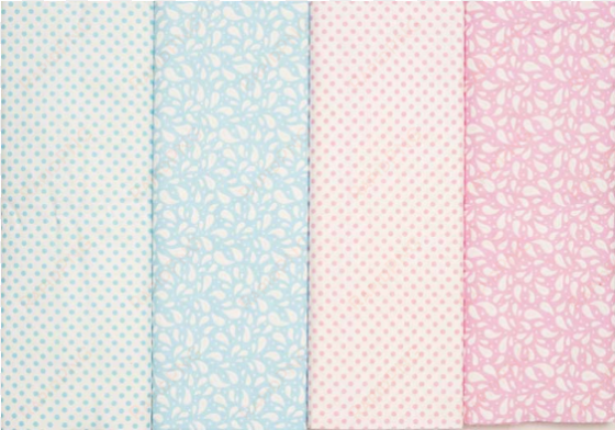 ap&q 'raindrops & polkadots' bolt fabric pack - polka dot