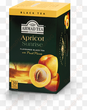 apricot sunrise 20ct box - ahmad tea apricot