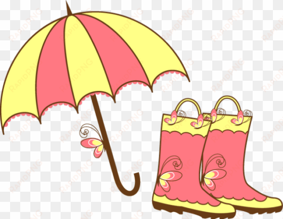 april showers clip art images and boots - april clipart