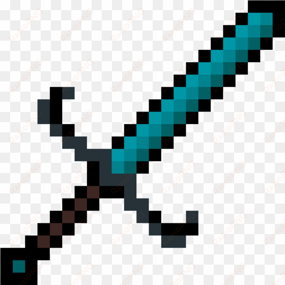 aqua fusion 32x diamond sword - demon sword pixel art