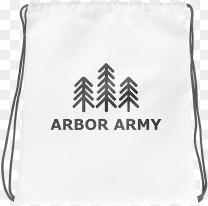 arbor army drawstring bag