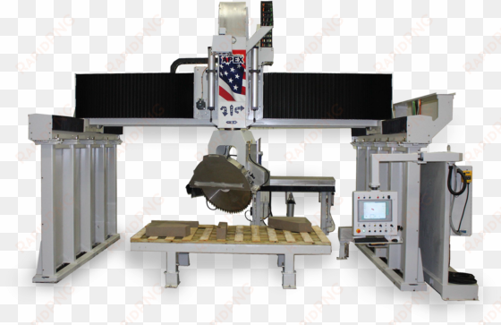 architectural fabrication apex 5-axis cnc saw - saw