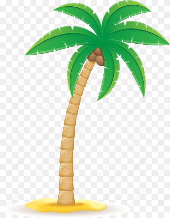 arecaceae clip art transprent png - coconut tree clipart png