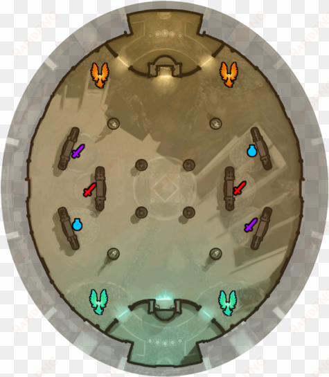 arenav2 minimap - mapa de arena smite