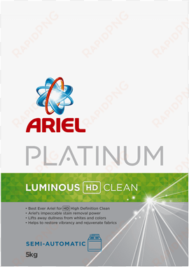 ariel platinum fragrant hd clean semi-automatic washing - ariel matic top load detergent washing powder - 1 kg