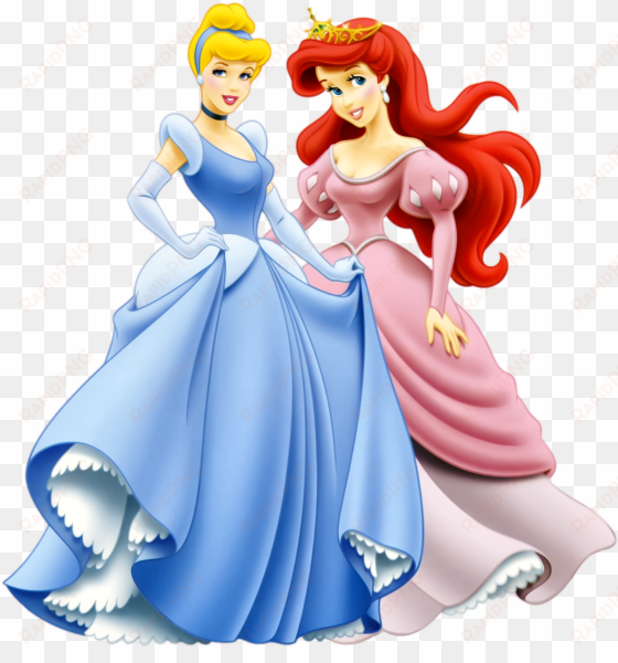 ariel princess png image library download - disney princess ariel and cinderella