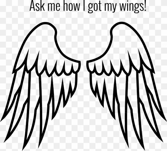 ark angel wings - cartoon angel wing png