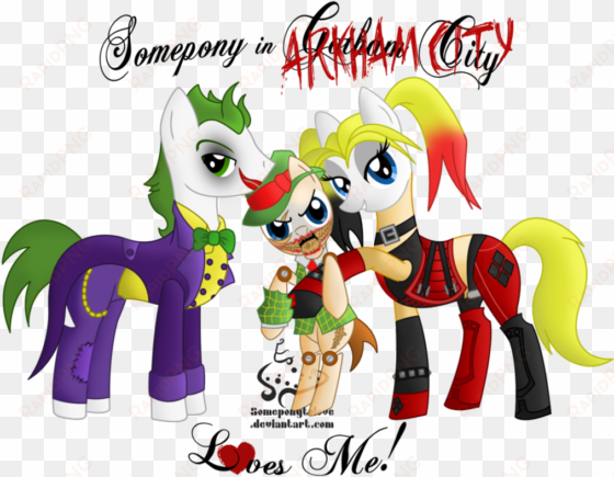 arkham city, artist - harley quinn pony