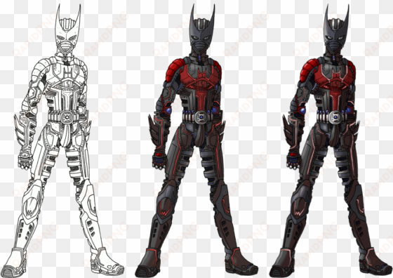 Armored Batman Beyond Suit By Angelic - Batman Beyond Drawing Png transparent png image