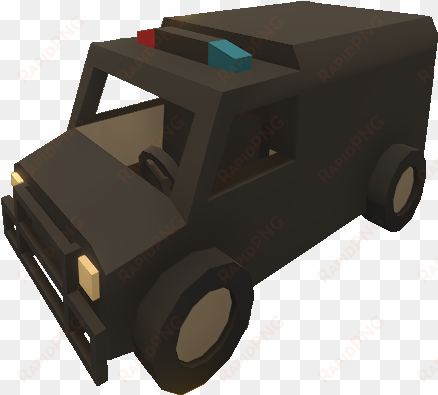 armored police truck - car