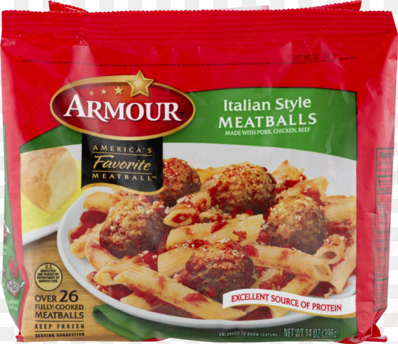 armour meatballs, italian style - 14 oz