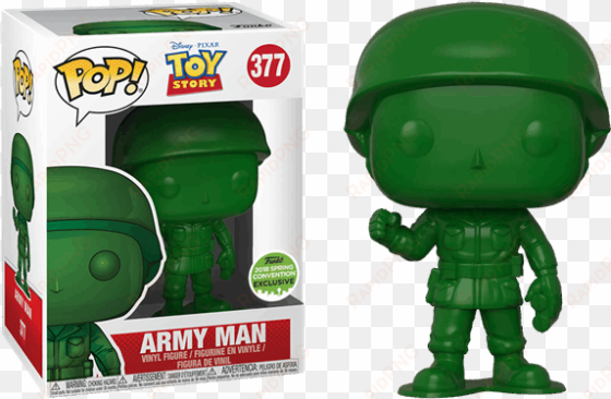 army man eccc18 exclusive pop vinyl figure - green army man funko pop