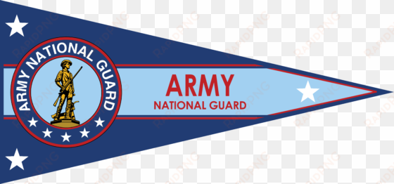 army national guard pennant