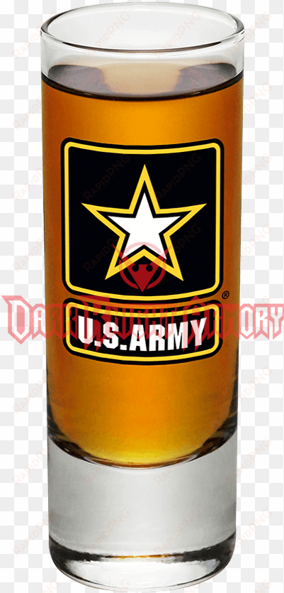 army star logo shooter glass - us army