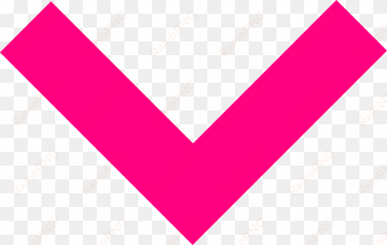 arrow down pink png