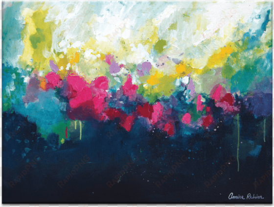 art series cushion canvas texture - artist lane 10ar - p2627 abundance in multi colored