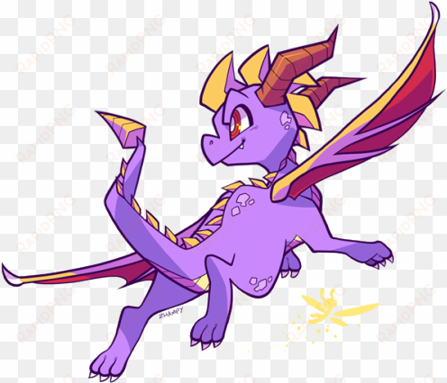 art spyro spyro the dragon art - transparent spyro