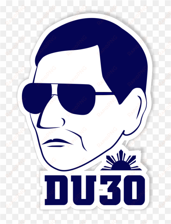 arteclip by busyok creative - duterte for president sticker