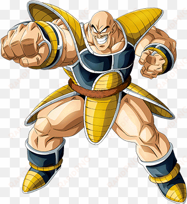 artwork oficial de nappa - nappa dbz png