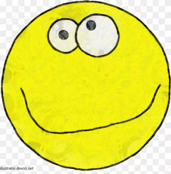 Arty Emojis - Delirious Emoji - Circle transparent png image