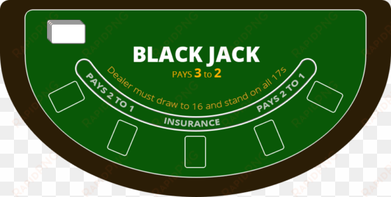 As You Can See, The Blackjack Table Is Very Simple, - Mesa De Black Jack transparent png image