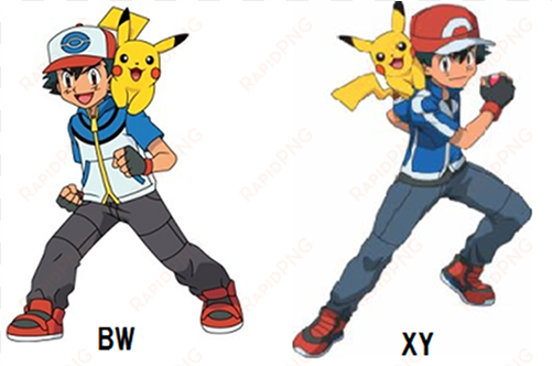 ash from pokémon has changed - la evolucion de ash