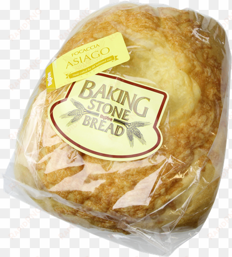 asiago focaccia bread demi loaf - bread
