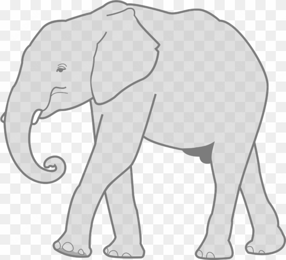 asian elephant clipart big elephant - elephant clip art png