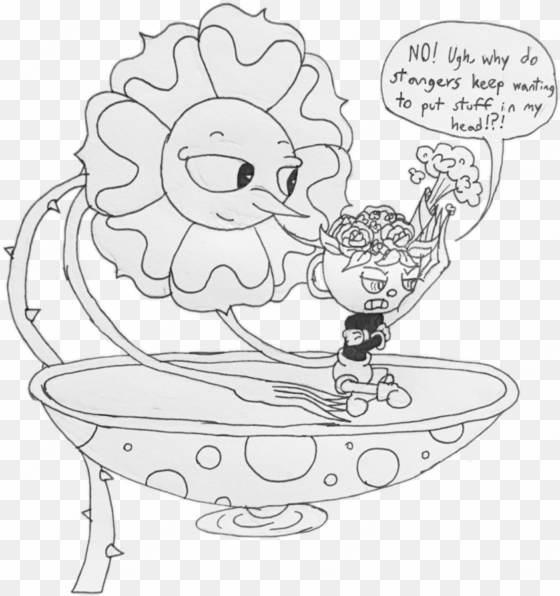 ask cuphead and cagney carnation - cagney carnation x cuphead