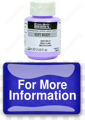 aspects liquitex professional soft body acrylic paint - liquitex soft body 2 oz jar - light violet