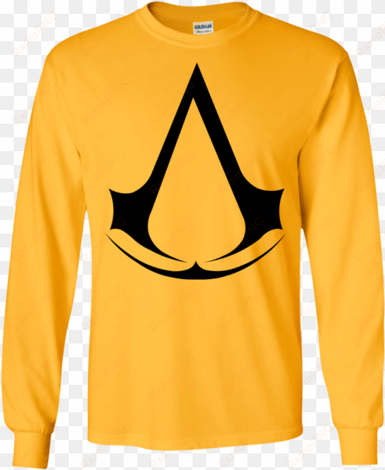 assassin's creed logo ls t-shirt - assassin's creed brotherhood logo