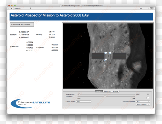 asteroidprospector - kepler spacecraft