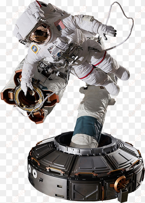 astronaut iss emu ver quarter scale figure - astronaut action figure